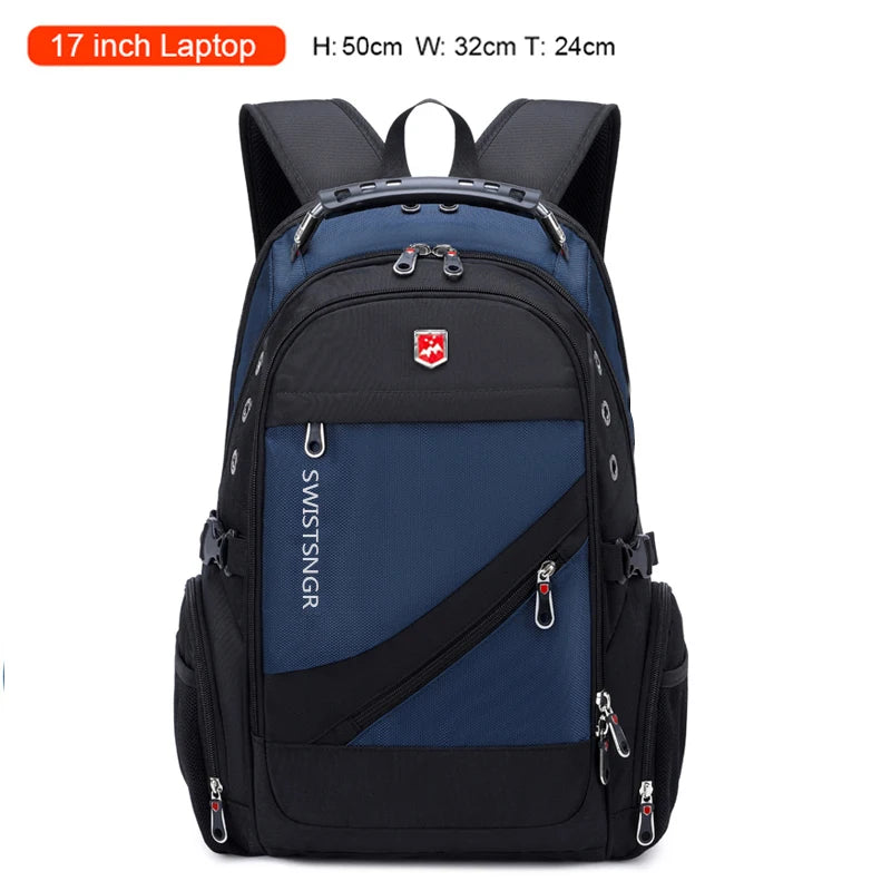 Water-Resistant 17–20-inch Laptop Travel Backpack
