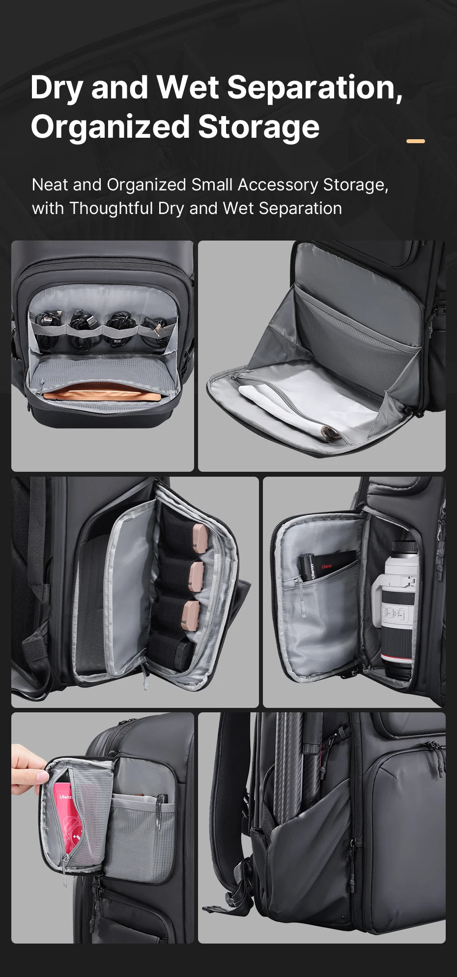 Ulanzi BP10 35L Hardshell Camera Backpack