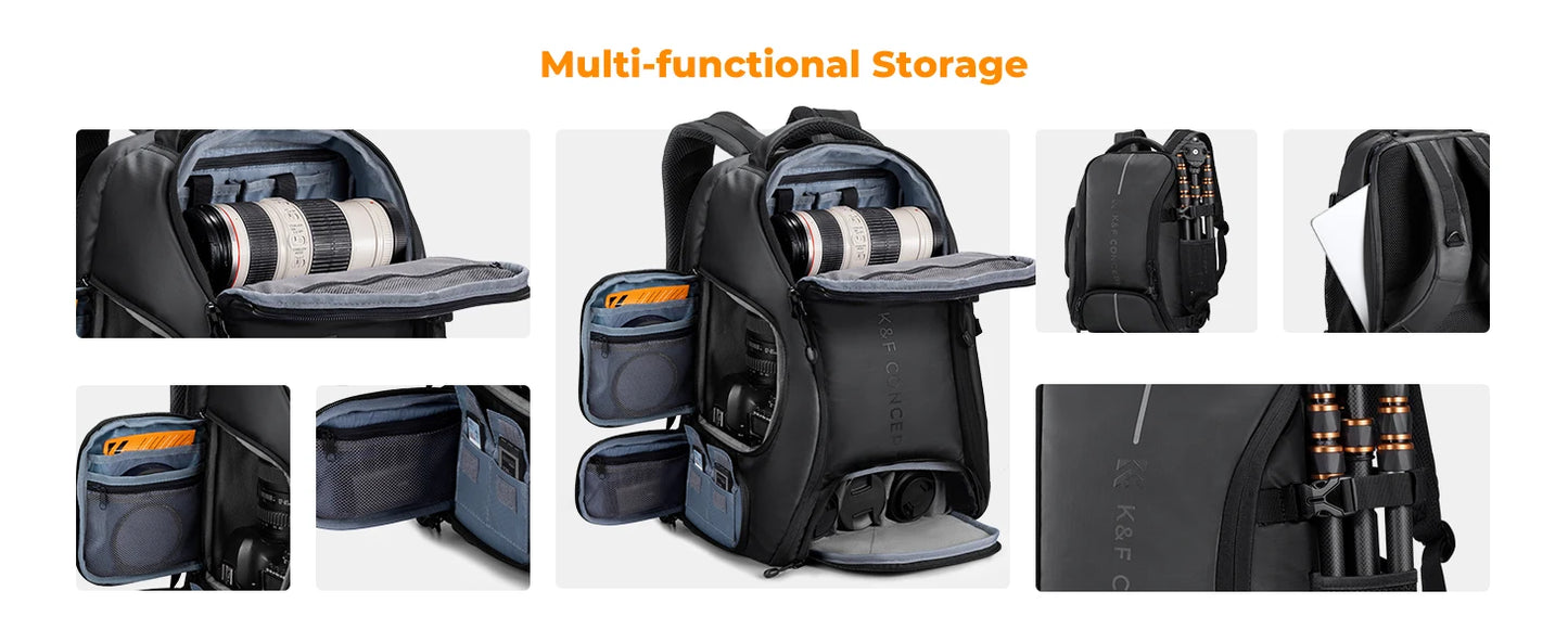 K&F Concept 25L Waterproof Camera Backpack