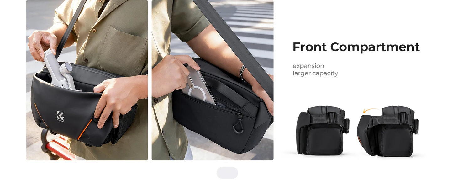 K&F Concept 7L Lightweight Camera Sling Bag