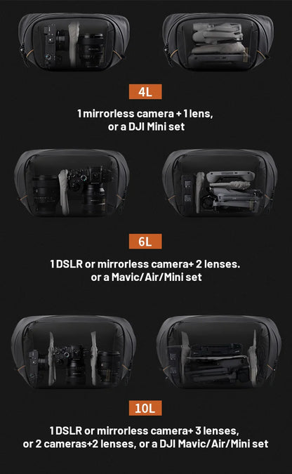 PGYTECH OneGo Solo V2 Camera Sling Bag