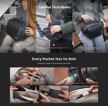 PGYTECH OneGo Solo V2 Crossbody Camera Sling Bag