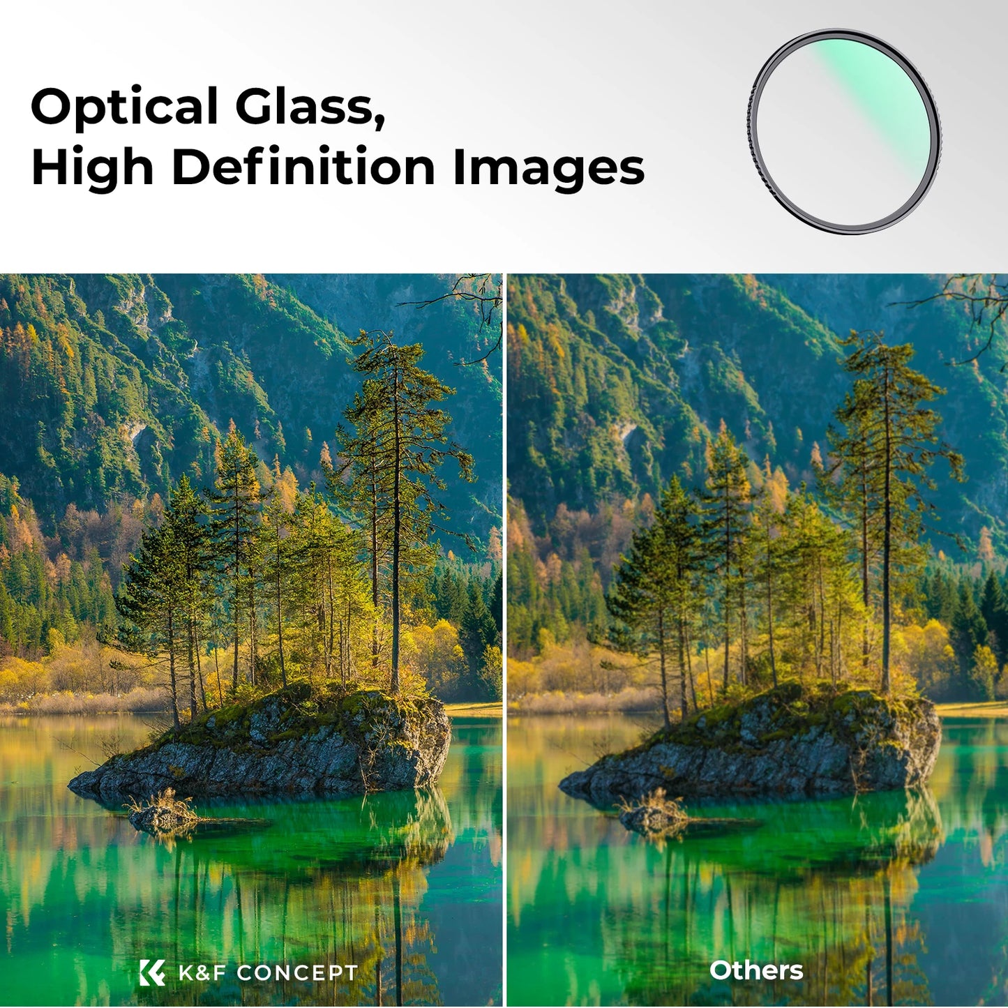 K&F 37-105mm Multi-Coated UV Lens Filter