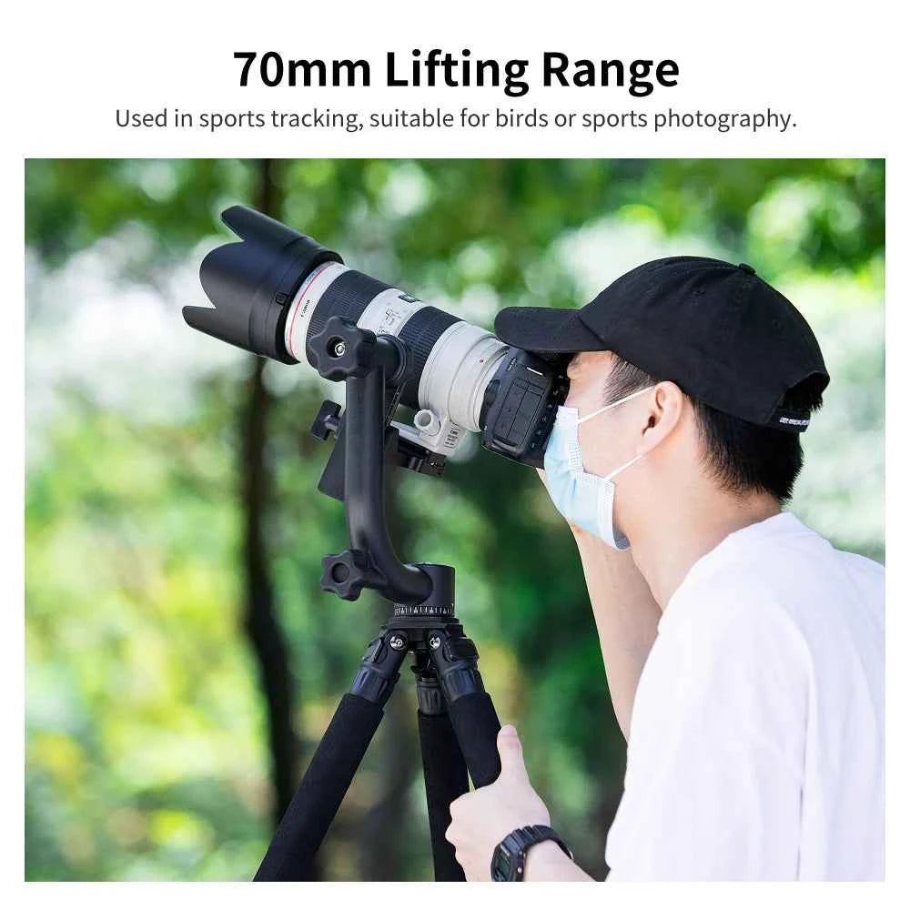 K&F 360 Degree Panoramic Gimbal Tripod Head