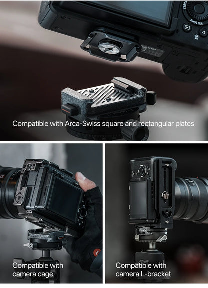 PGYTECH Arca-Type Quick Release Clamp & Plate V2