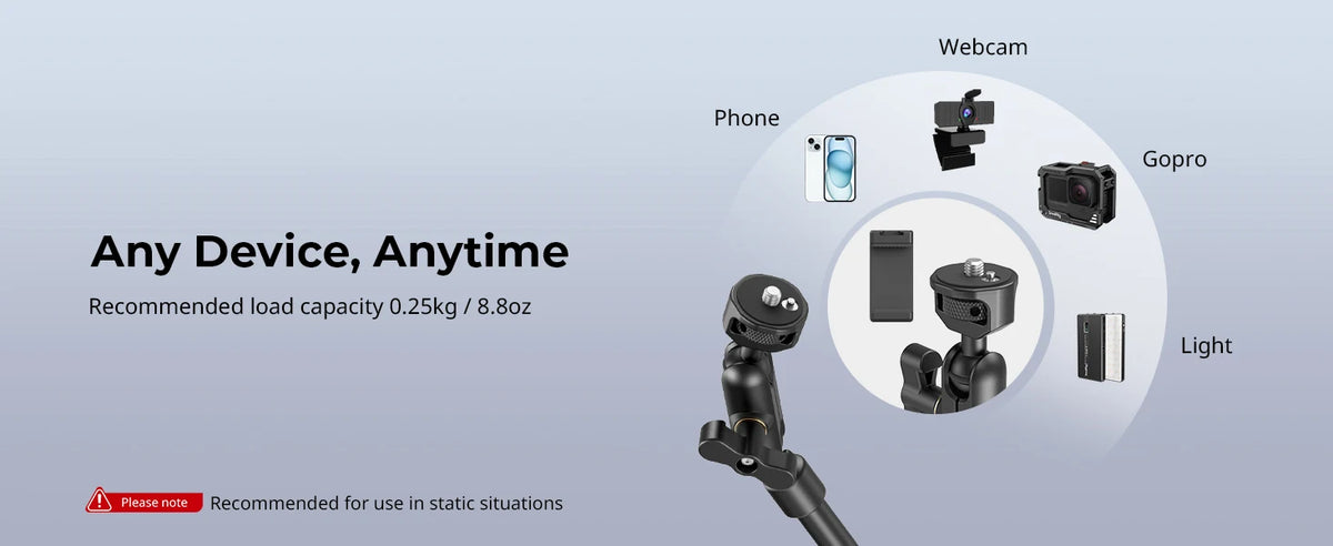 SmallRig 4766 Desktop Magic Arm & Crab Clamp Kit
