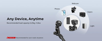 SmallRig 4766 Desktop Magic Arm & Crab Clamp Kit