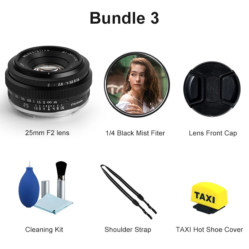 TTArtisan 25mm f/2 APS-C Manual Focus Lens