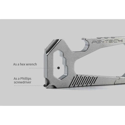 PGYTECH EDC Titanium Multifunction Carabiner Tool