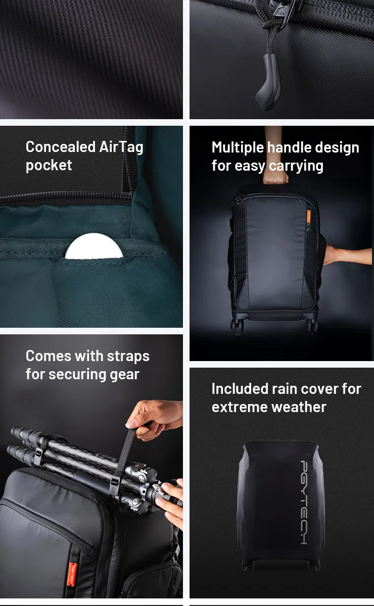 PGYTECH 2-in-1 Roller Camera Backpack