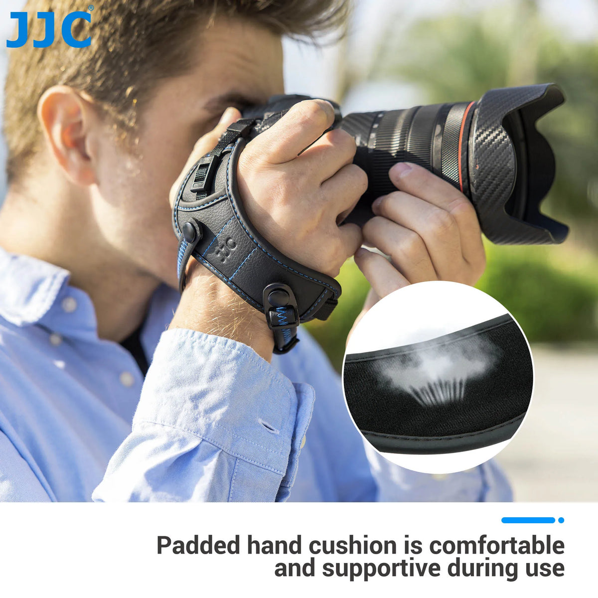 JJC DSLR Camera Hand Grip Strap with Arca-Swiss Plate