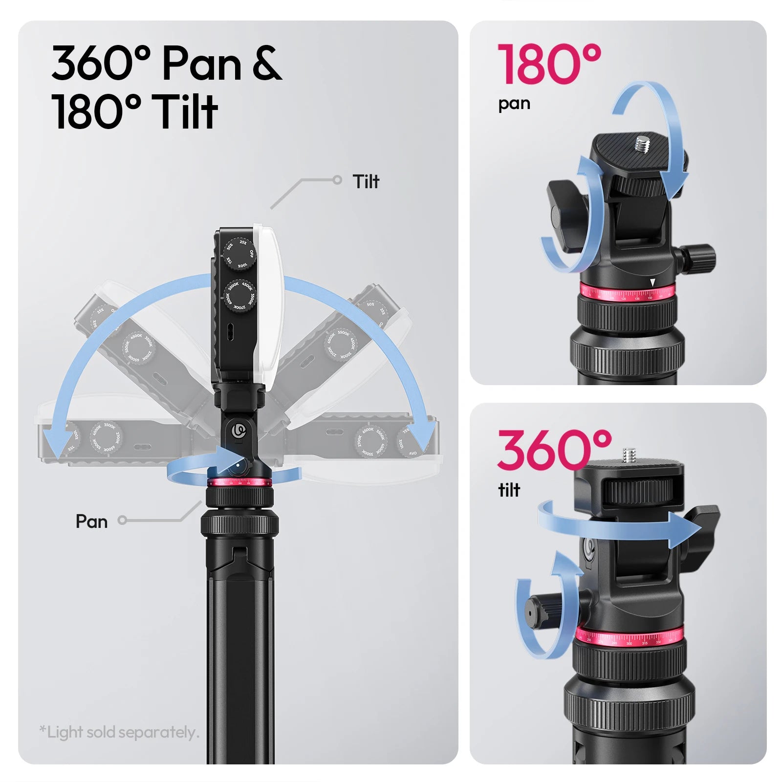 Ulanzi MT-80 Auto-Open 2m Tripod Light Stand