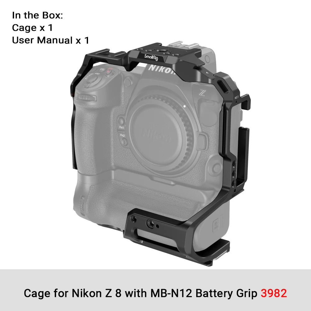 SmallRig Nikon Z8 L-Bracket, Cage & Kit Options