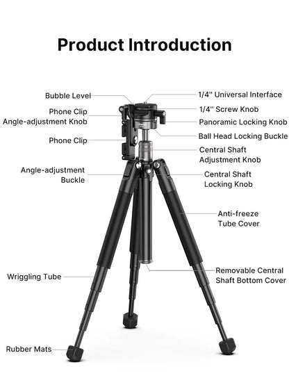Ulanzi MT-63 26cm Mini Tripod with Panoramic Head