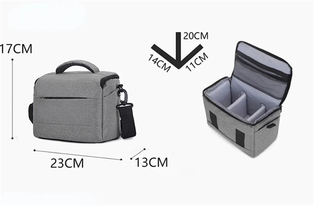 DSLR Crossbody Shoulder Camera Bag