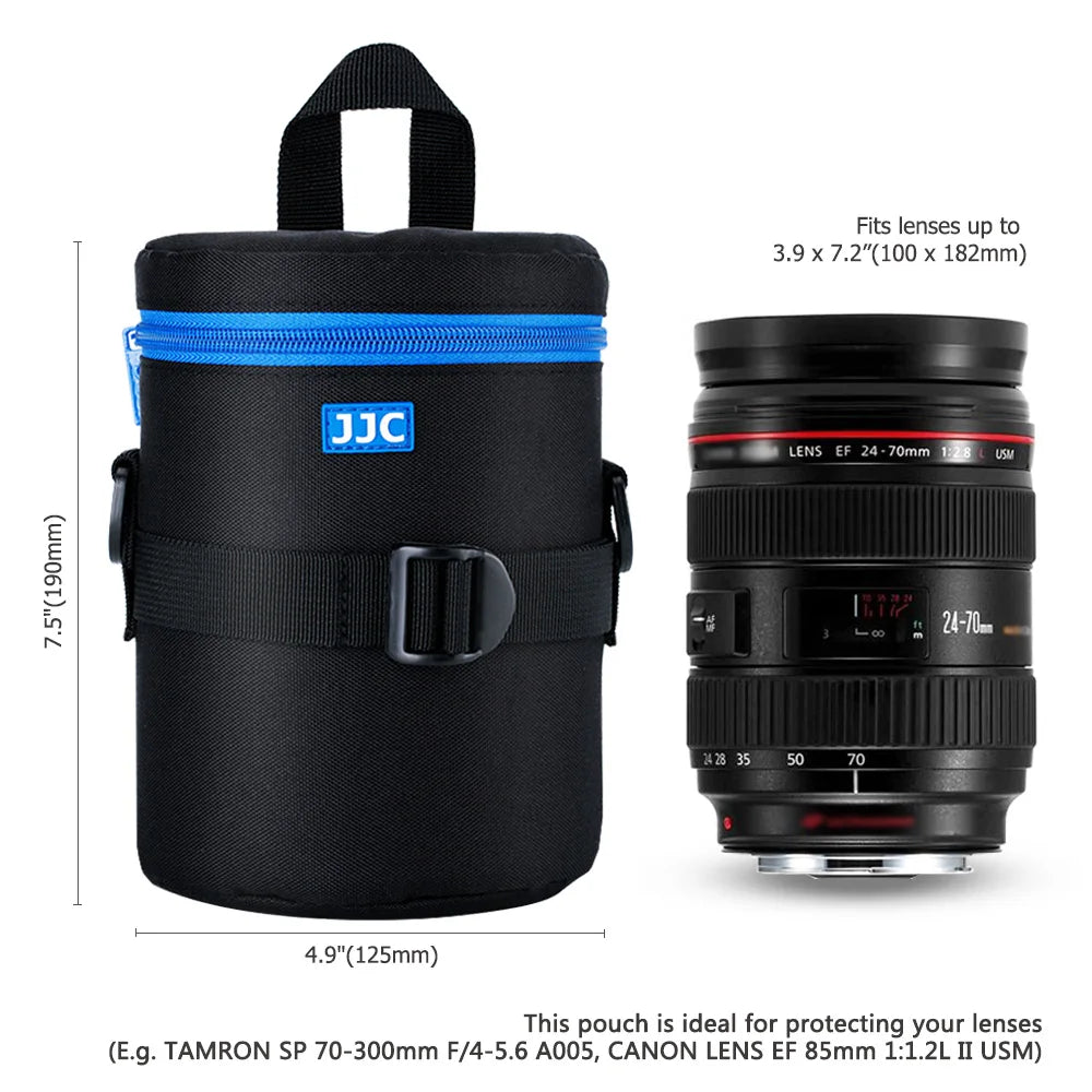 JJC Deluxe Camera Lens Pouch DLP-II Series