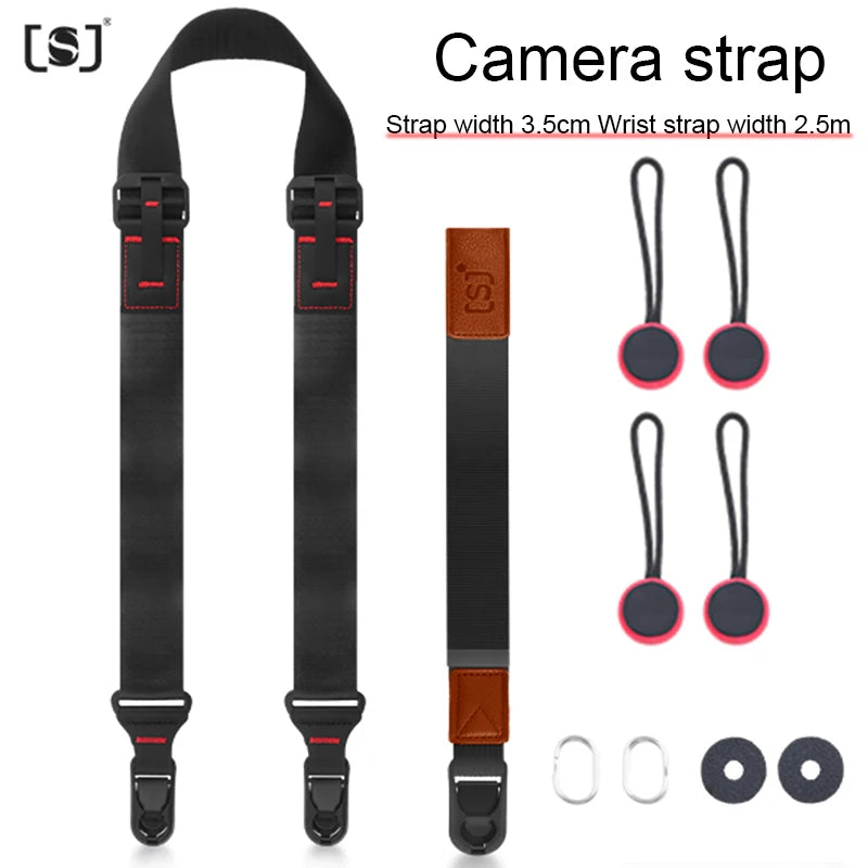 Adjustable Nylon Camera Neck and Shoulder Strap
