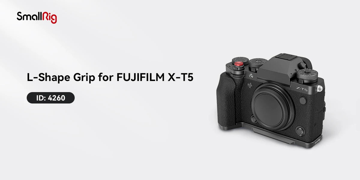 SmallRig 4260 L-Shape Grip for Fujifilm X-T5 with Shutter Button