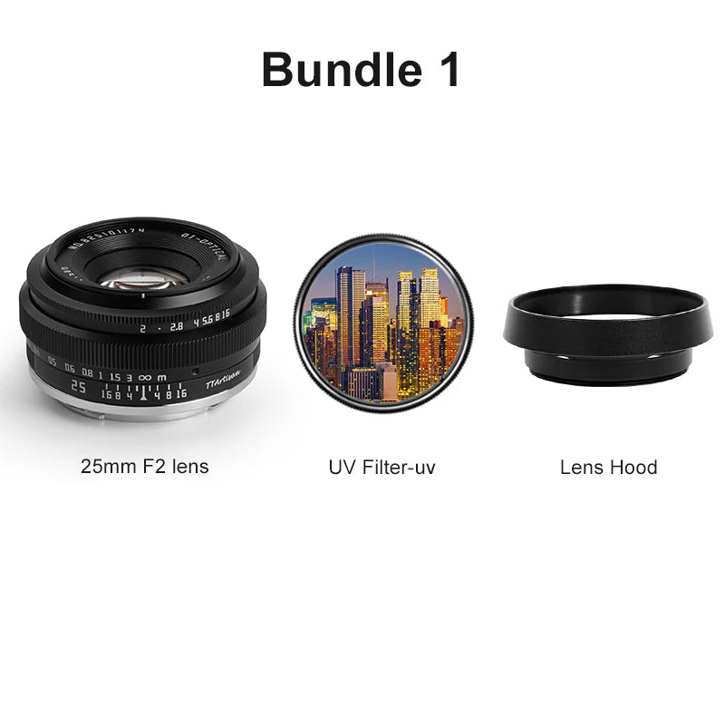 TTArtisan 25mm f/2 APS-C Manual Focus Lens