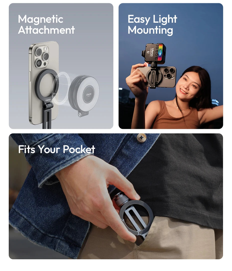 Ulanzi MA07 MagLock Magnetic Phone Mount