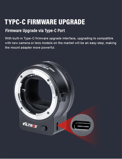 VILTROX NF-Z Nikon F to Nikon Z Autofocus Lens Adapter