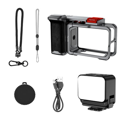 Flymile Camera Cage & Grip for DJI Osmo Action 4 / 5 Pro