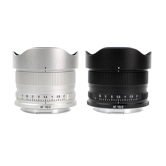 TTArtisan AF 40mm f/2 Full Frame Autofocus Lens
