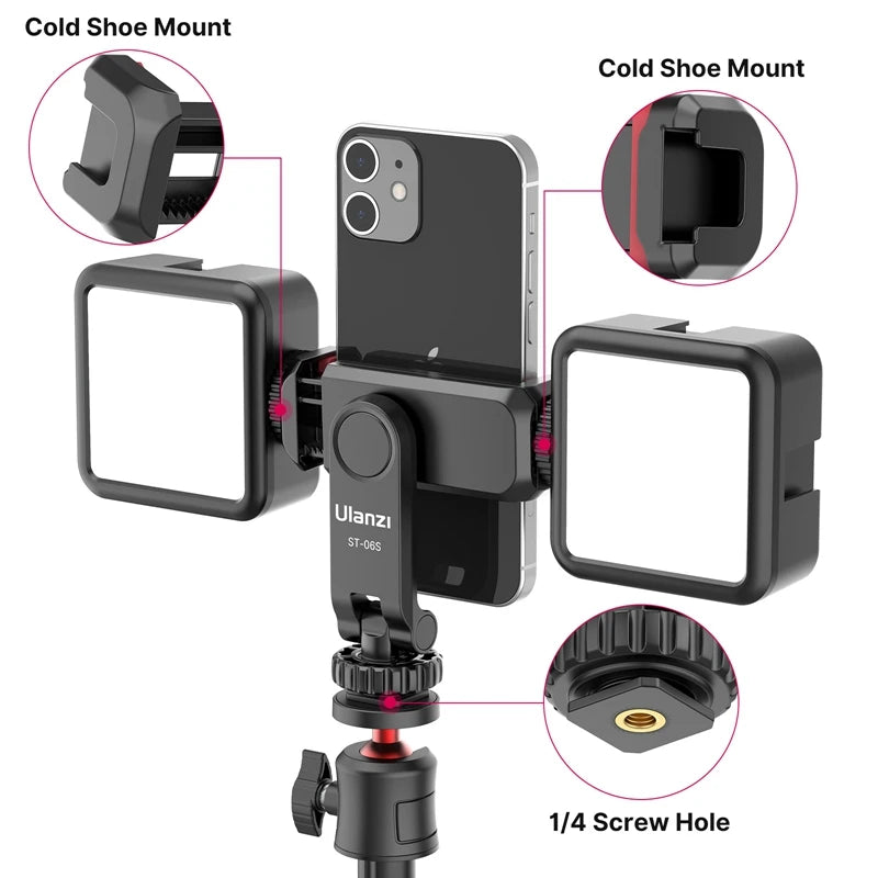 Ulanzi ST-06S 360° Smartphone Tripod Mount