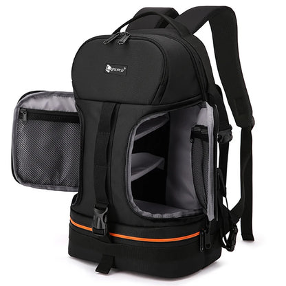 15.6 Inch Laptop Camera Backpack with Reflective Stripe