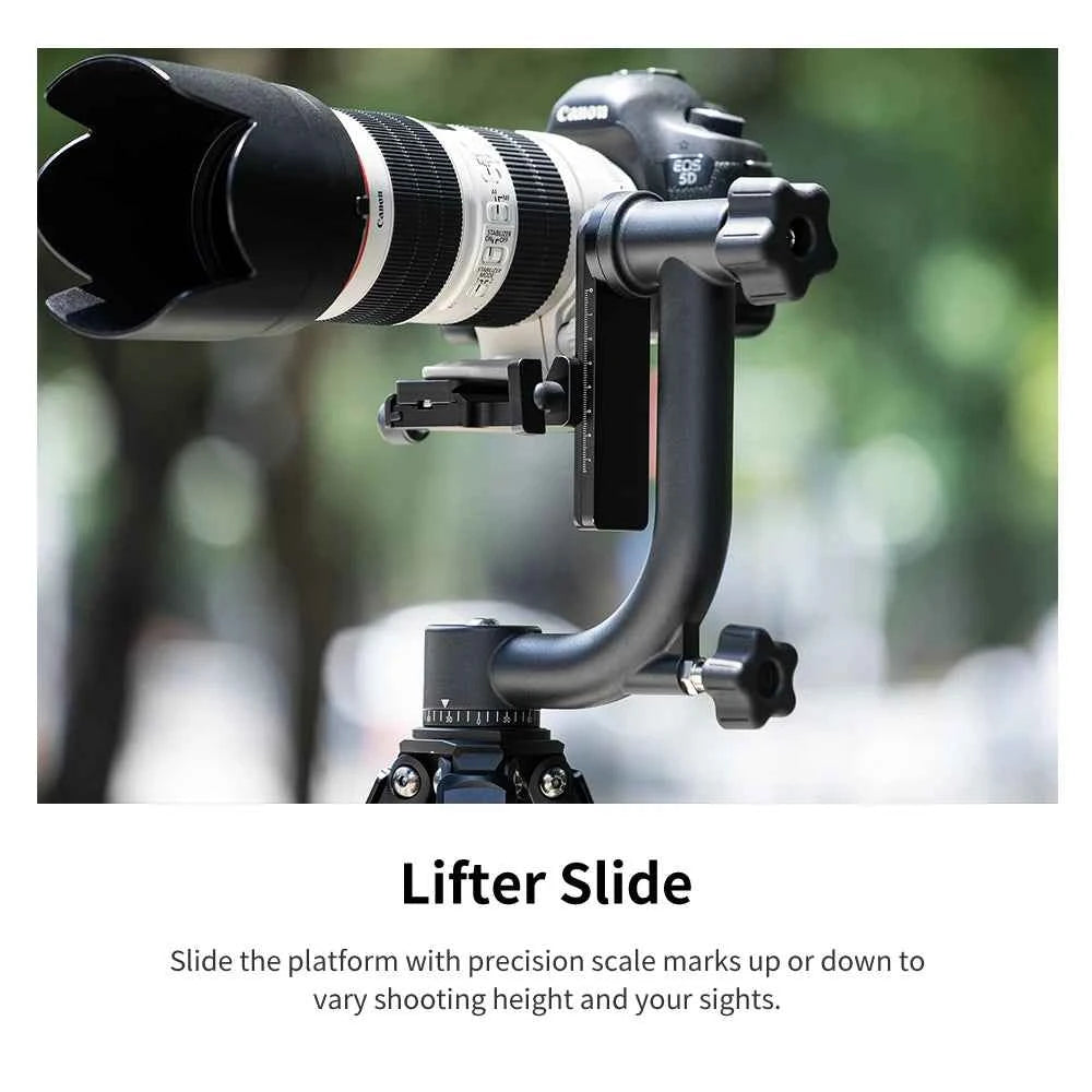 K&F 360 Degree Panoramic Gimbal Tripod Head