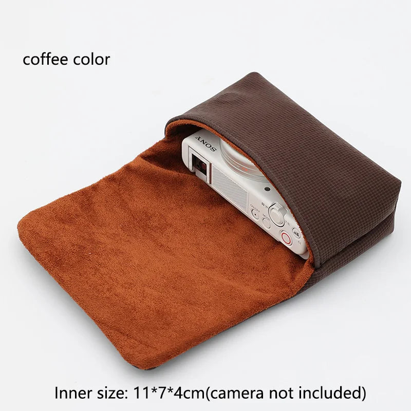 Compact Camera Storage Pouch for Sony, Canon & Olympus