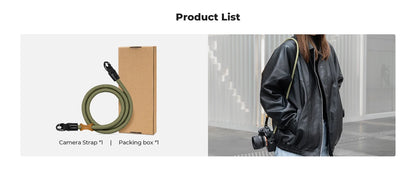 K&F Concept 100cm Round Rope Camera Strap