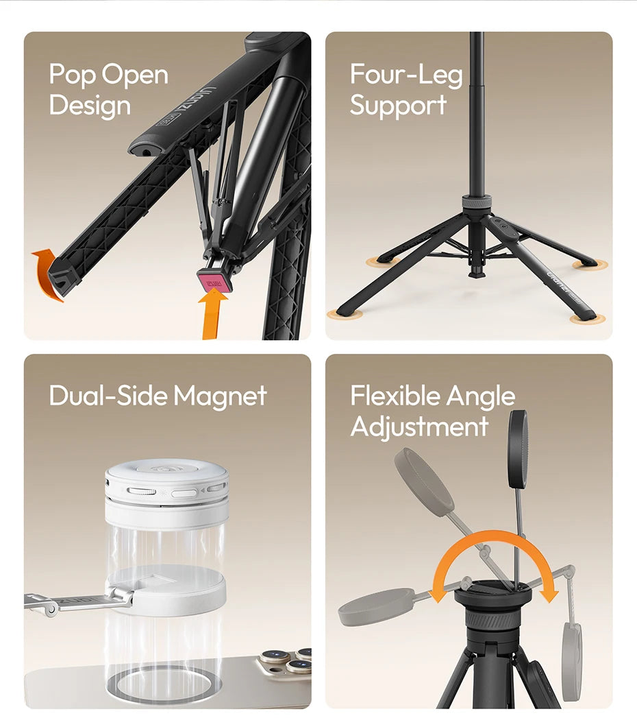 Ulanzi MT85 MagSafe Phone Tripod with Wireless Remote