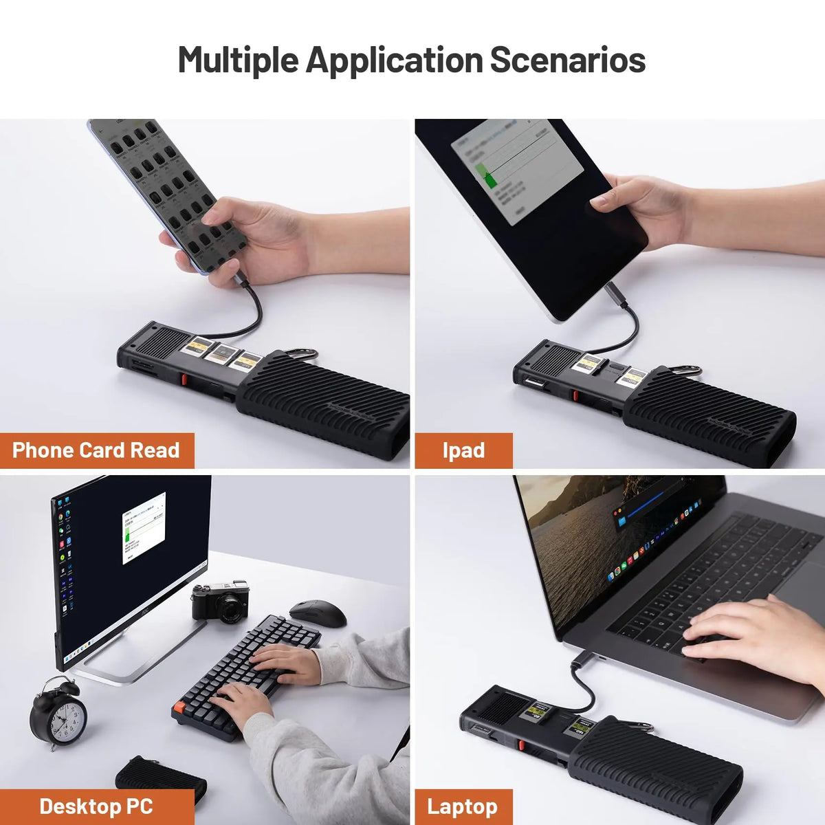 PGYTECH CreateMate High-Speed Card Reader & Storage Case