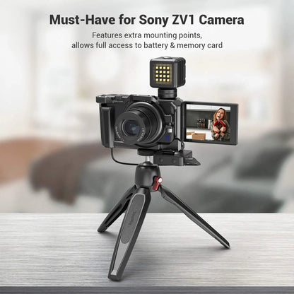 SmallRig Lightweight Vlogging Cage for Sony ZV-1