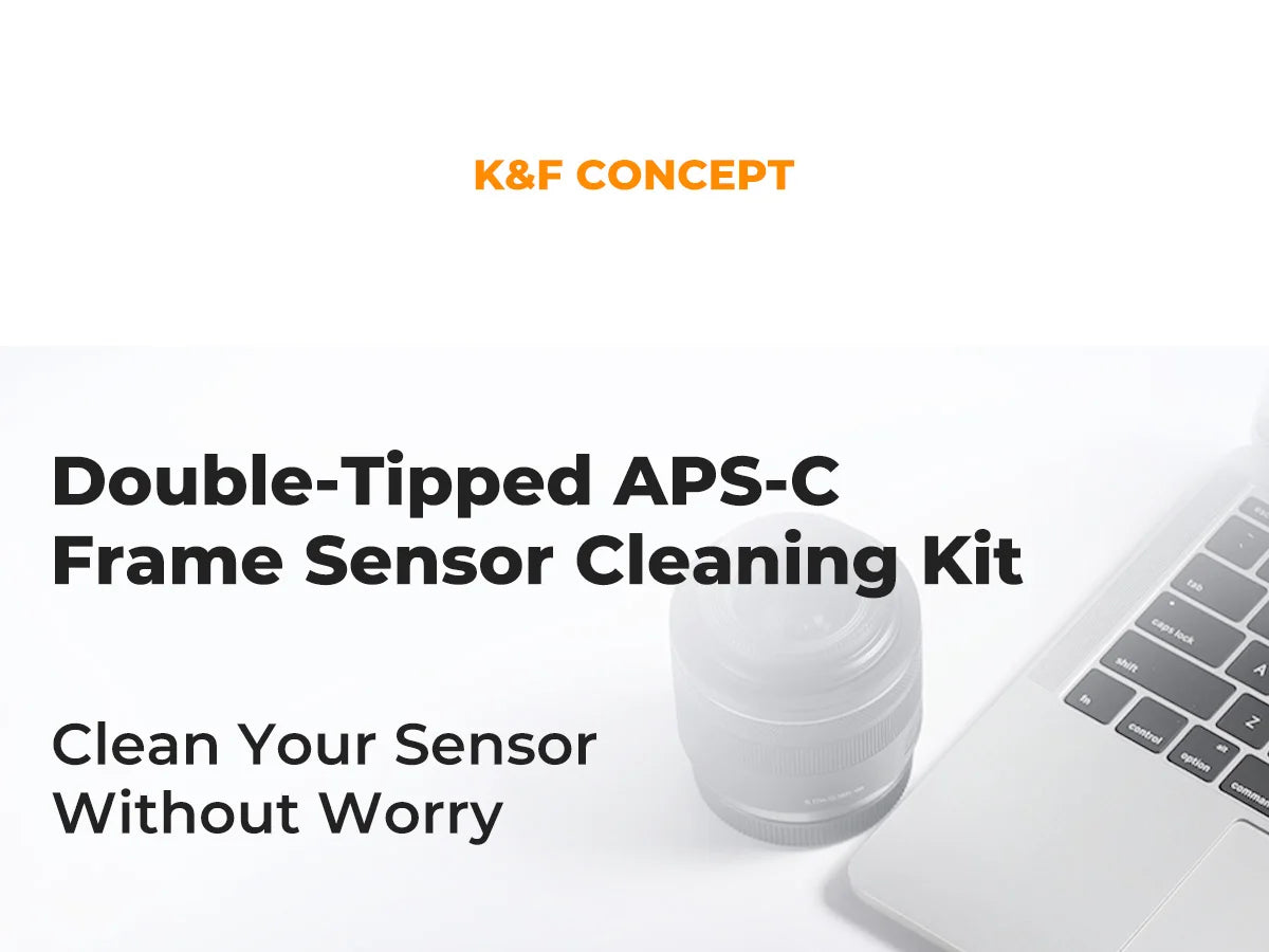 K&F Concept 10-Pack Camera Sensor Cleaning Swab Kit