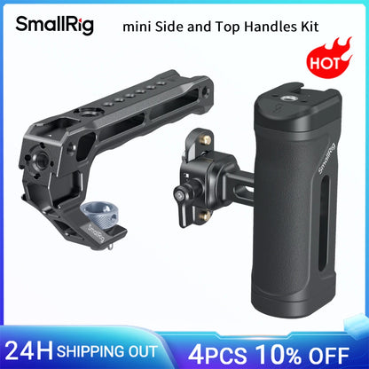 SmallRig Mini Side & Top Handle Kit with NATO Clamp