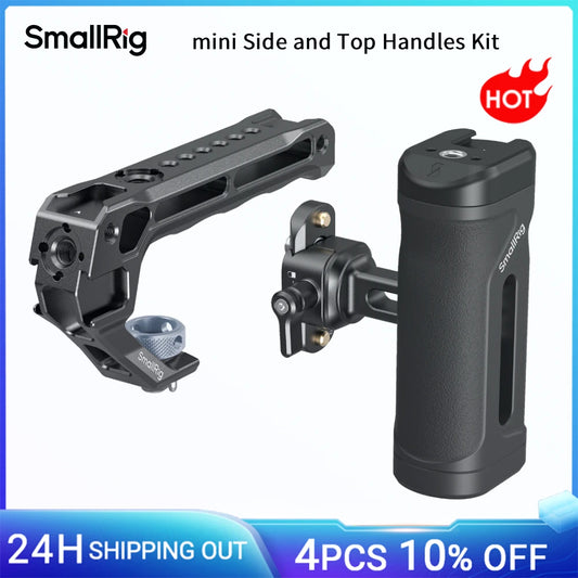 SmallRig Mini Side & Top Handle Kit with NATO Clamp