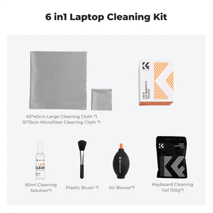 K&F Concept Camera Lens Cleaning Kit for Cameras & Screens