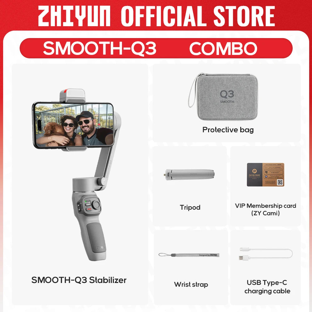 Zhiyun Smooth Q3 3-Axis Smartphone Gimbal