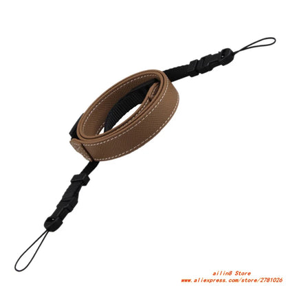 Camera Hub Essentials PU Leather Compact Camera Neck Strap