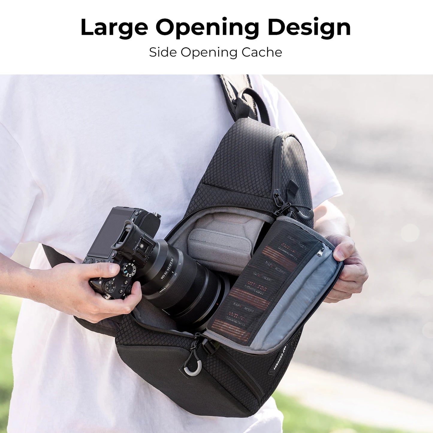 K&F Outdoor Camera Sling Backpack