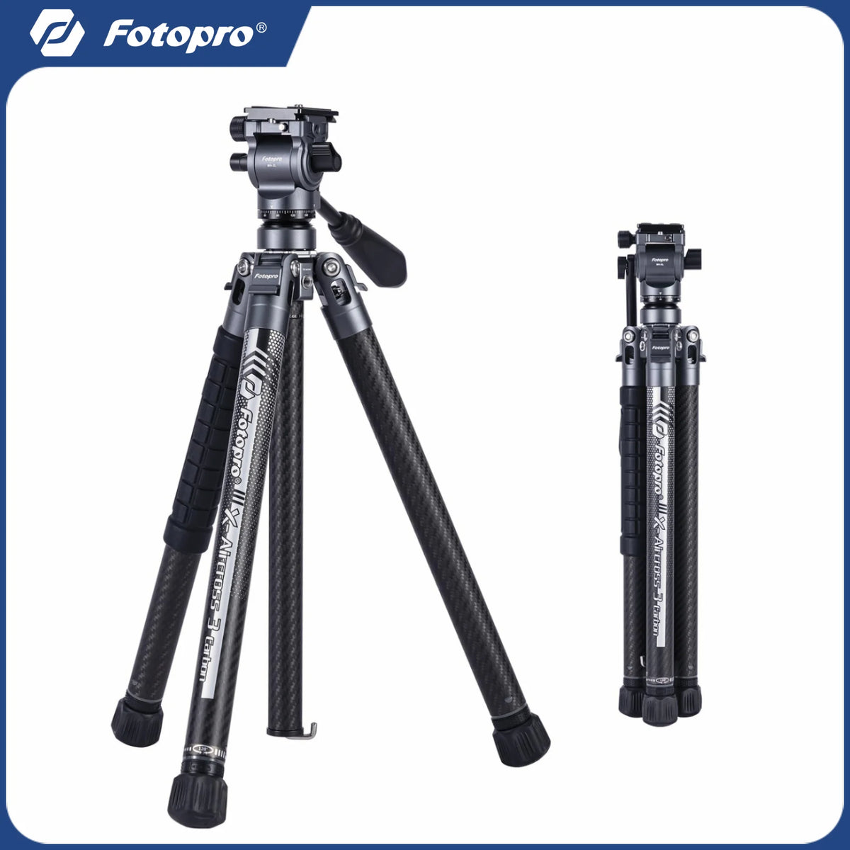 Fotopro X-Aircross 3 Carbon Fibre Travel Tripod