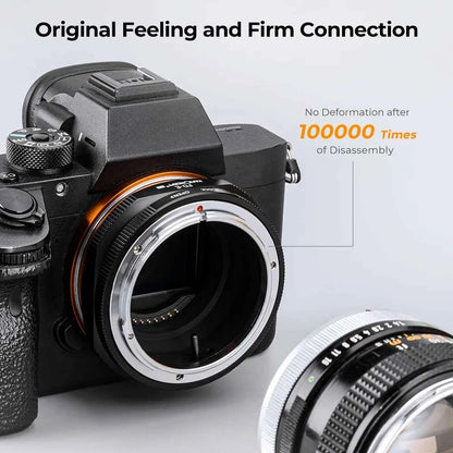 K&F Concept Canon FD/FL to Sony E Lens Mount Adapter