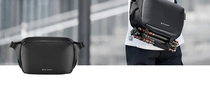 K&F Concept 10L/12L Camera Sling Bag for DSLR & Mirrorless Cameras - 10L Silver