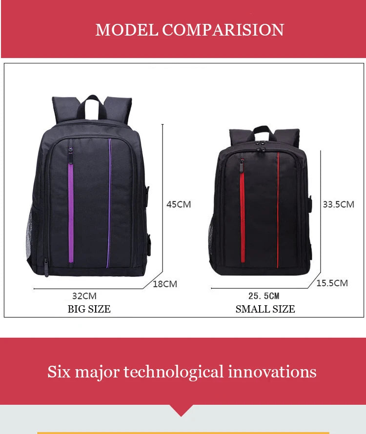 Outdoor Waterproof Camera Backpack