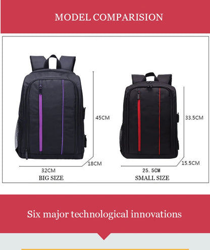 Outdoor Waterproof Camera Backpack