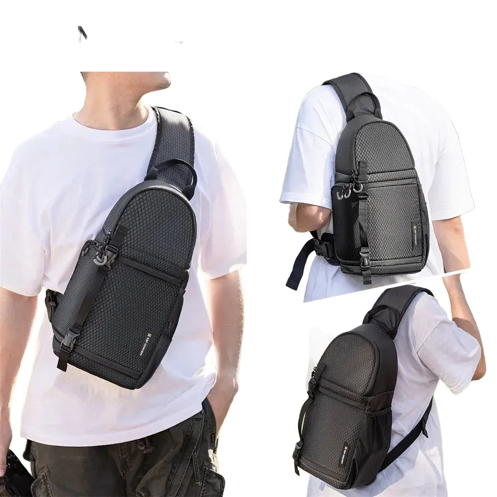K&F Concept 10L Camera Sling Bag - Black