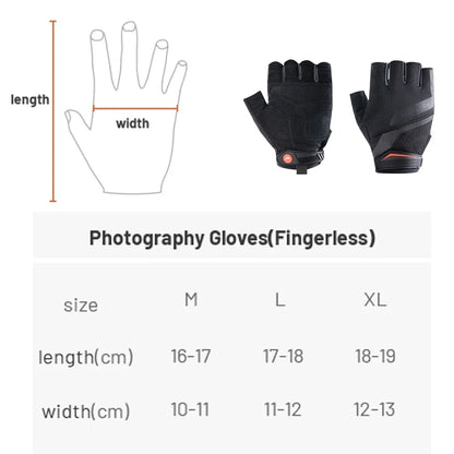 PGYTECH Fingerless Photography Gloves
