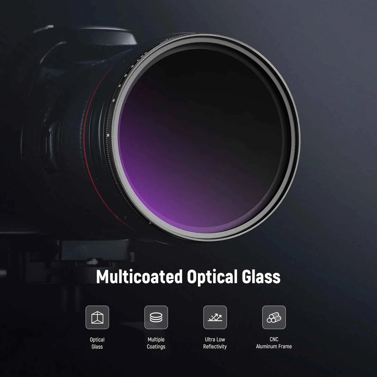 NEEWER ND2-ND400 Variable Neutral Density Lens Filter